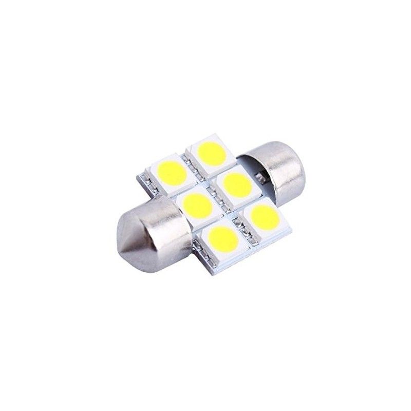 Led spollampa Festoon c5w SV85 31 mm 6 smd 2-pack Xenonvit