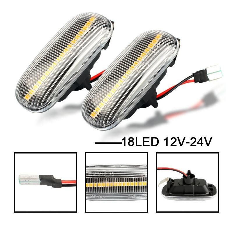 Dynamisk blinkers lins till Audi A3 A4 A6 A8