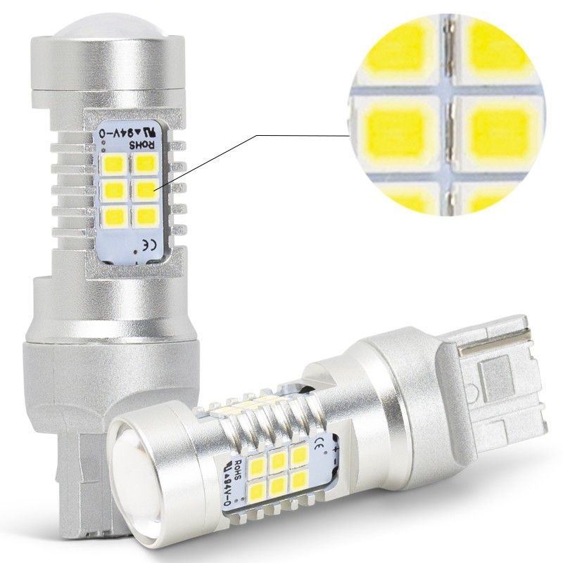LED lampor 7440 - W21W bakljus, bromsljus, positionsljus