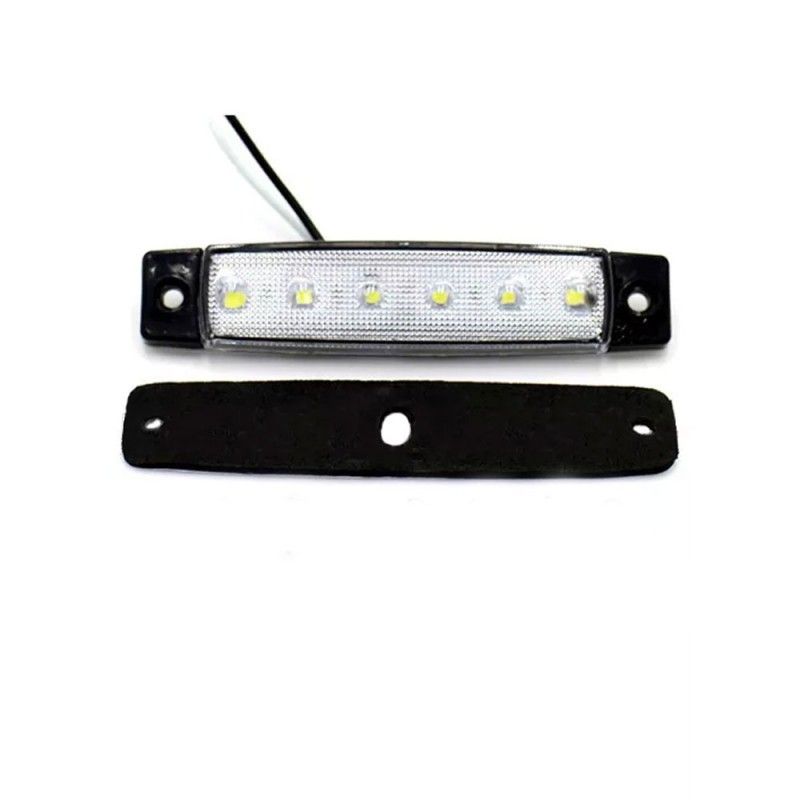 LED sidobelysning 6 dioder 2-pack
