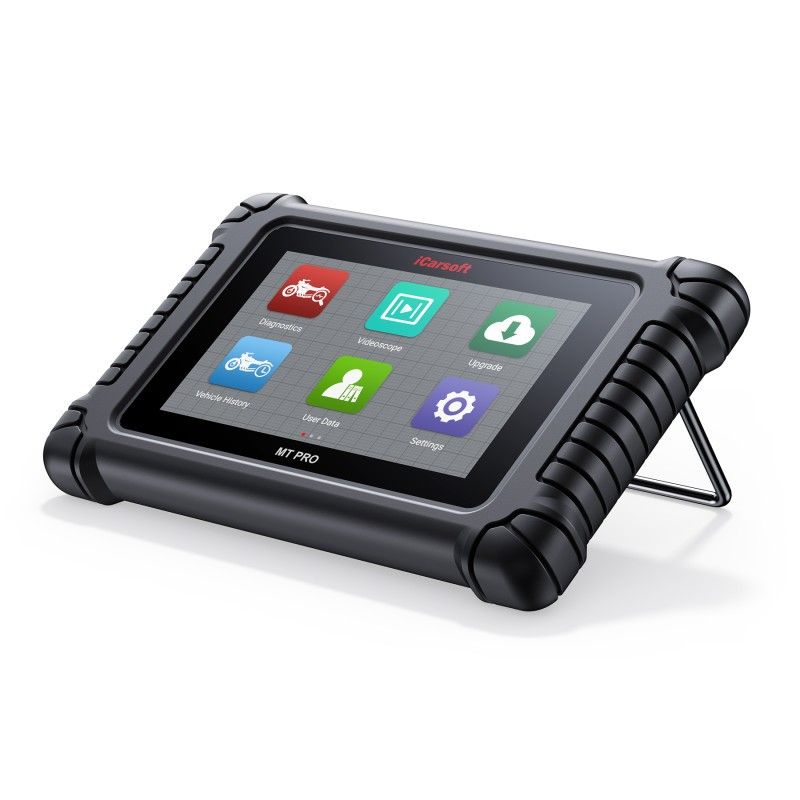 iCarsoft MT PRO – Professionellt MC & ATV Diagnosverktyg | 100+ Märken | 7” Pekskärm | Livstids Uppdateringar