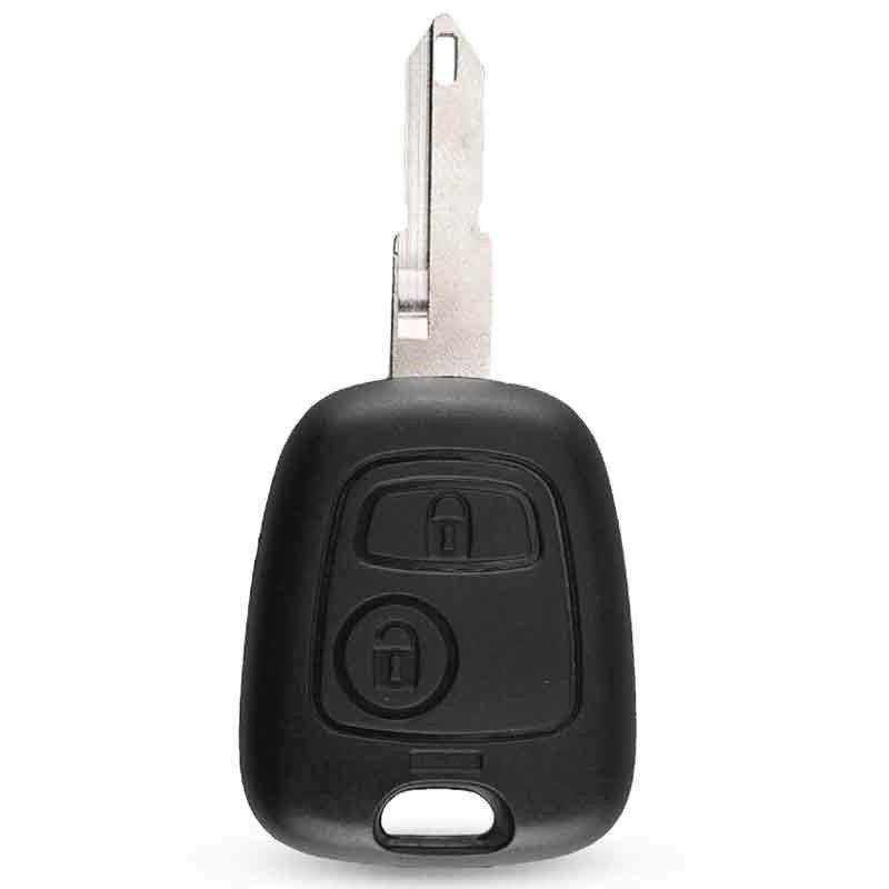 Nyckelskal till Peugeot 206 2 knappar