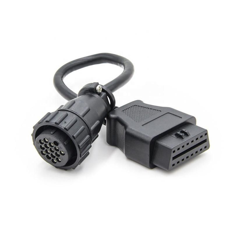 16-Pin till 16-Pin OBD2 kompatibel Kabel för Scania Lastbil