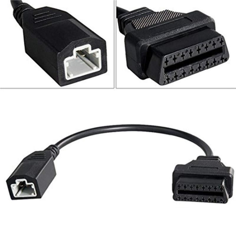 3-pin till16-pin OBD2 adapterkabel för Hondabilar