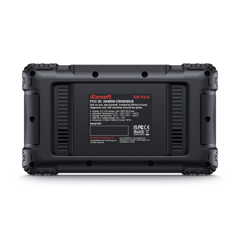 iCarsoft CR V3.0 felkodsläsare – Professionellt OBD2 diagnosverktyg
