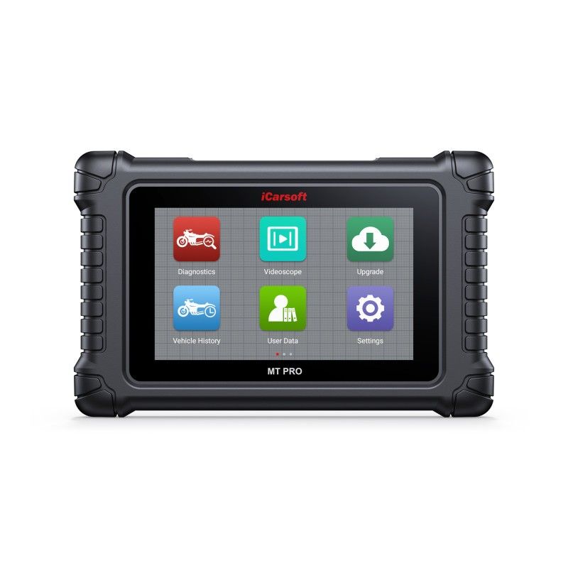 iCarsoft MT PRO – Professionellt MC & ATV Diagnosverktyg | 100+ Märken | 7” Pekskärm | Livstids Uppdateringar