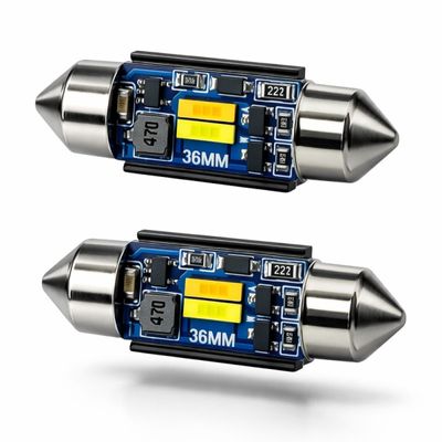 LED-lampa 36 mm – Valbar färg