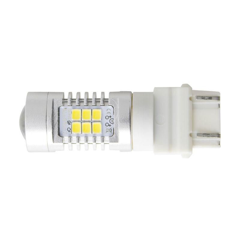 3157 LEDlampor 2-pack 2835 SMD P27 7W med projektor
