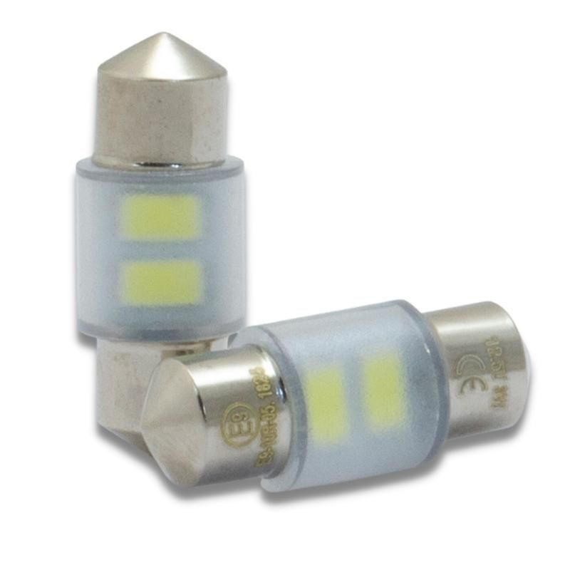 Spollampa / festoon c5w rörlampa E-Märkt 2-pack