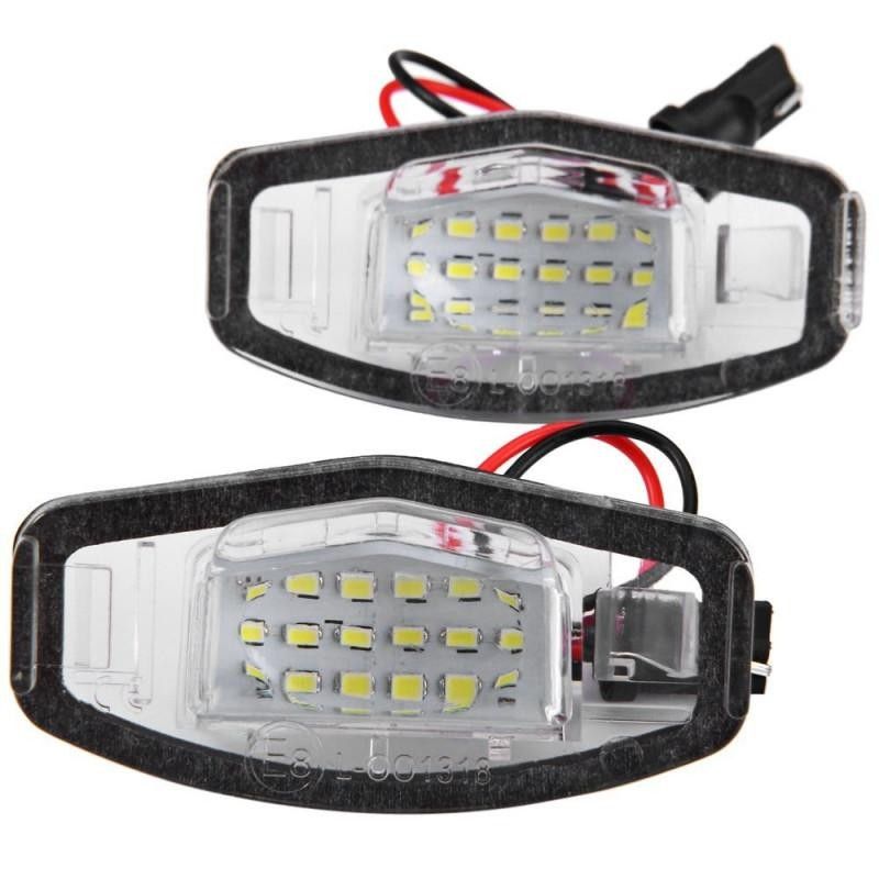 LED skyltbelysning Honda Civic E-Märkta