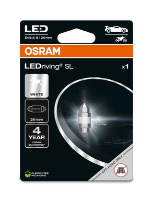 OSRAM LEDriving SL C5W 6438 WHITE LED 29 mm 6000K – 1-pack