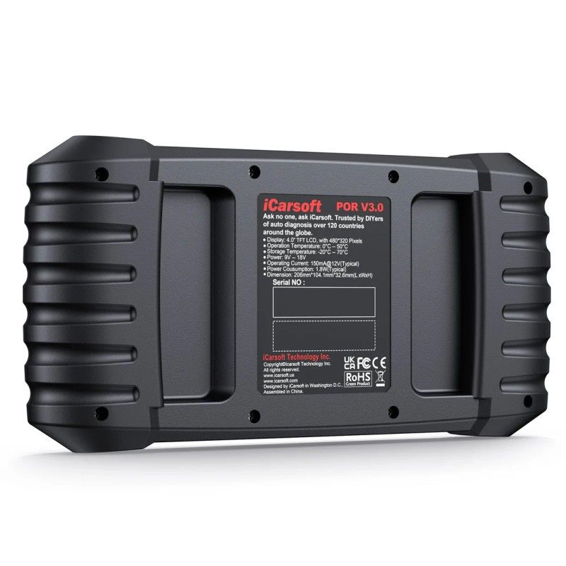 iCarsoft POR V3.0 – Professionell Felkodsläsare för Porsche