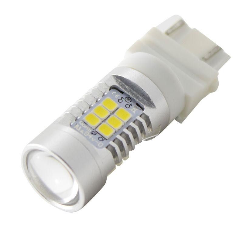 3157 LEDlampor 2-pack 2835 SMD P27 7W med projektor