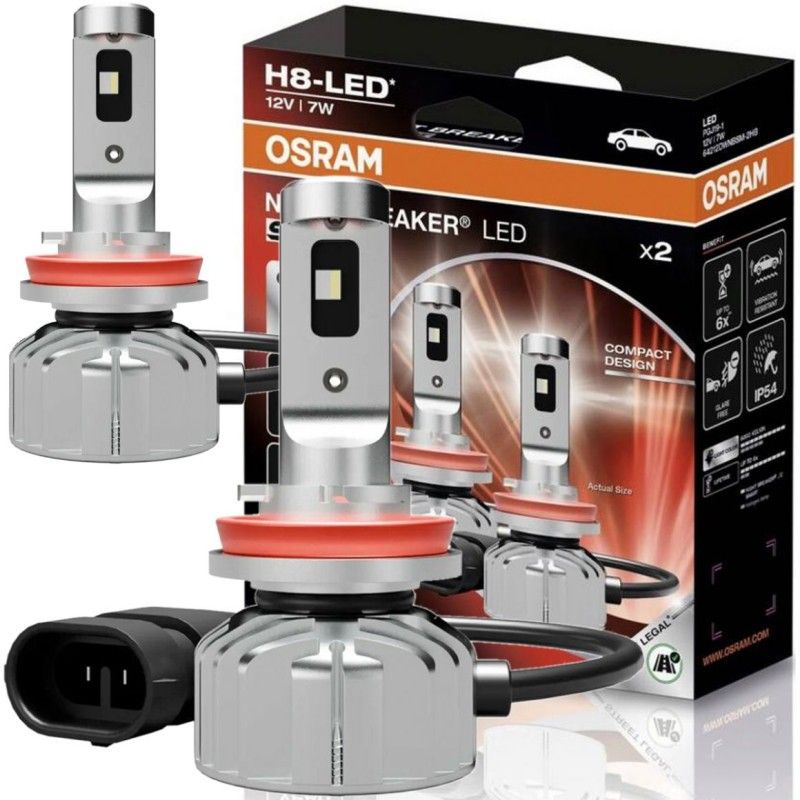 H8 Night breaker led konvertering Osram Smart