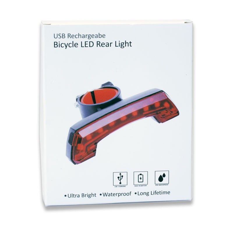 Cykellampa Röd LEDbaklampa