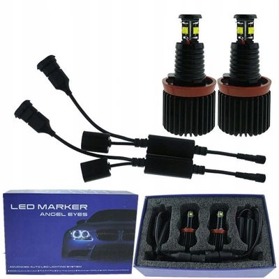 H8 Angel Eyes Halo 40W led Cree
