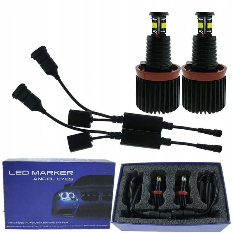 H8 Angel Eyes Halo 40W led Cree