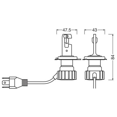 Night Breaker Led konvertering Smart H4