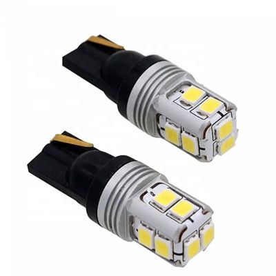 LED diodlampa T10 W5W med Canbus 10 st dioder xenonvit