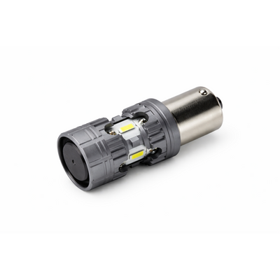 LED BA15s / 1156 5500K Vit – Canbus LED-lampa för Bil 2-pack