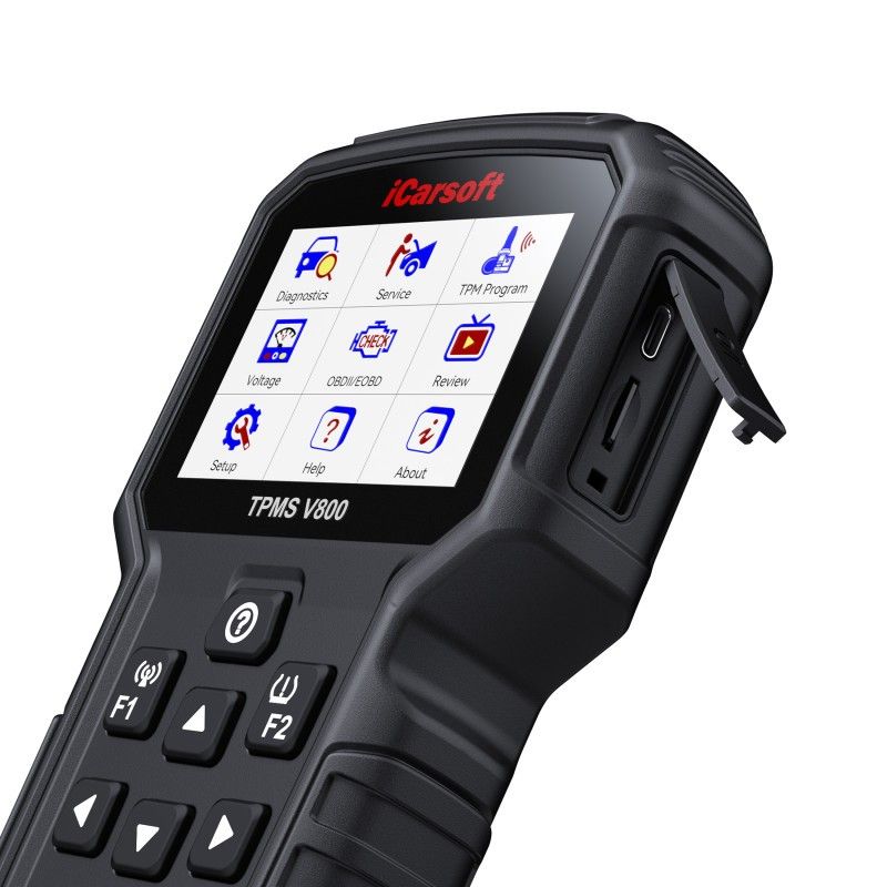 iCarsoft TPMS V800 – Professionellt TPMS- och diagnosverktyg för alla bilmärken