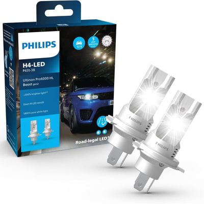 Philips Ultinon Pro6000 Boost gen2 H4 led konvertering