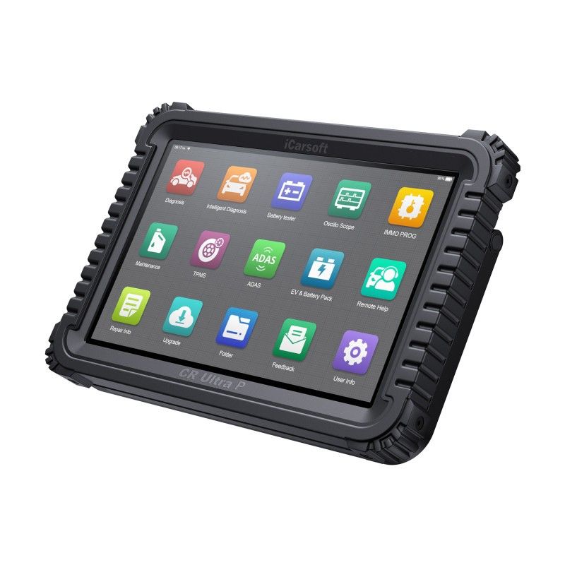 iCarsoft CR Ultra Plus | PRO Version 2025 | OBD2 J2534 Diagnosverktyg med Topologi & Smart Diagnos – 3 års licens