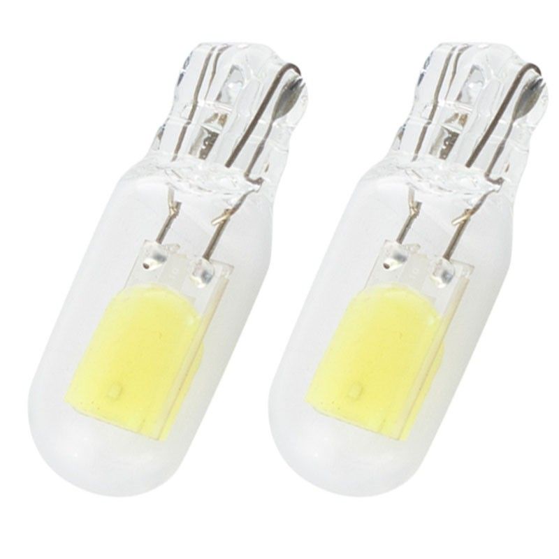T10 W5W COB led belysning lampor 2-pack