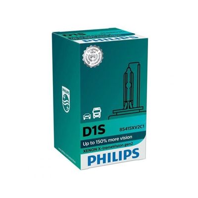 Philips D1S 35W Xenonlampa Xtreme Vision 50 mer ljus
