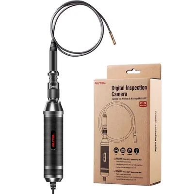 Autel MaxiVideo MV105S Inspektionskamera – 5,5 mm Endoskop för MaxiSys & OTOFIX | USB-inspektionskamera med LED-belysning