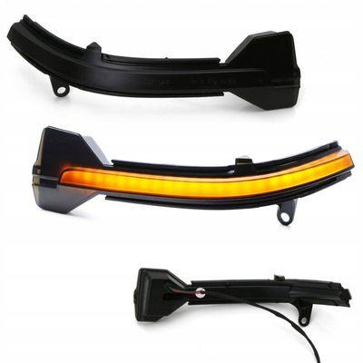 Dynamisk Blinkers Sidospegel BMW F01 F02 F06 F07 F10 F11 F12 F13 Tonad Lins