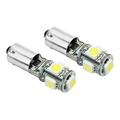 Led Diodlampa H6W BAX9s 5 SMD Canbus 2pack