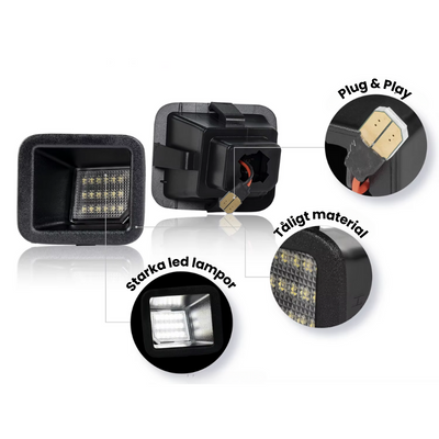 LED skyltbelysning Ford F250 F350 F450