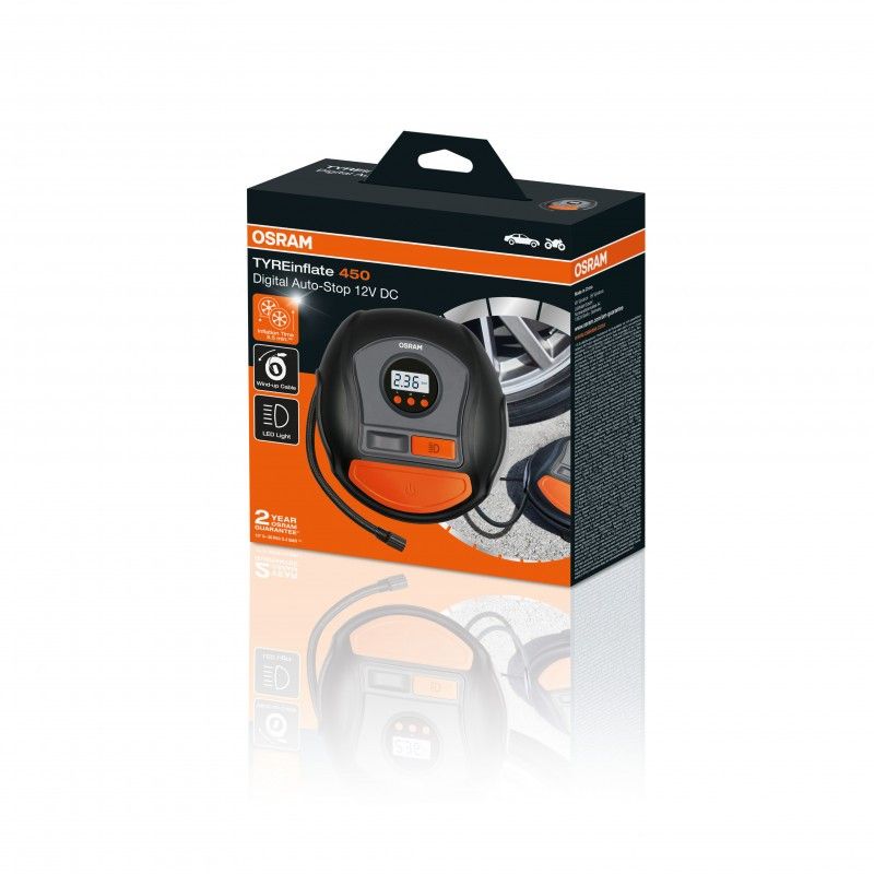 OSRAM OTI450 Tyreinflate 450 kompressor