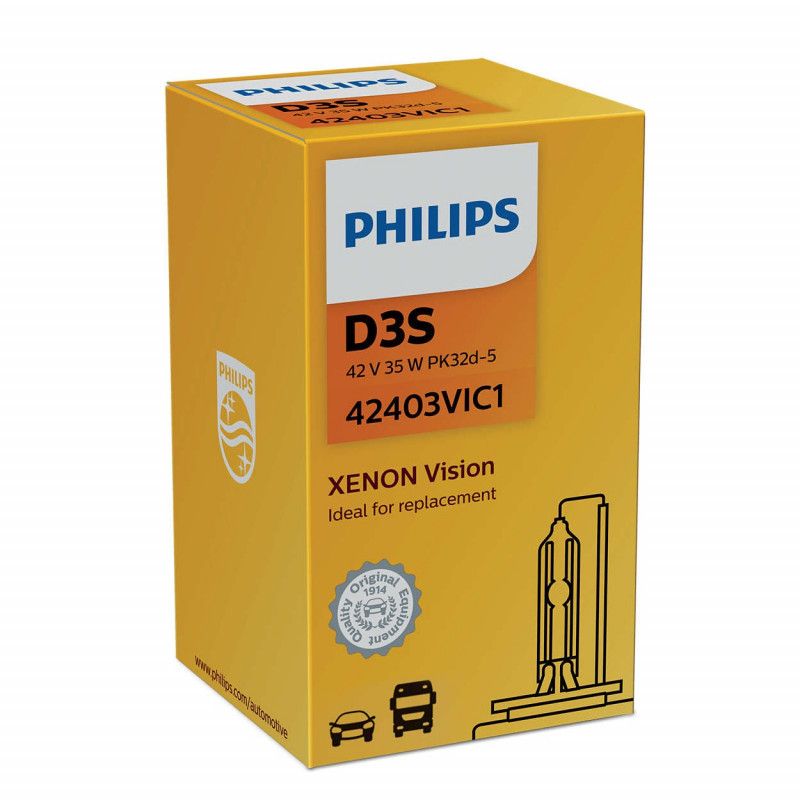 Philips D3S 35W Xenonlampa Xenon Vision