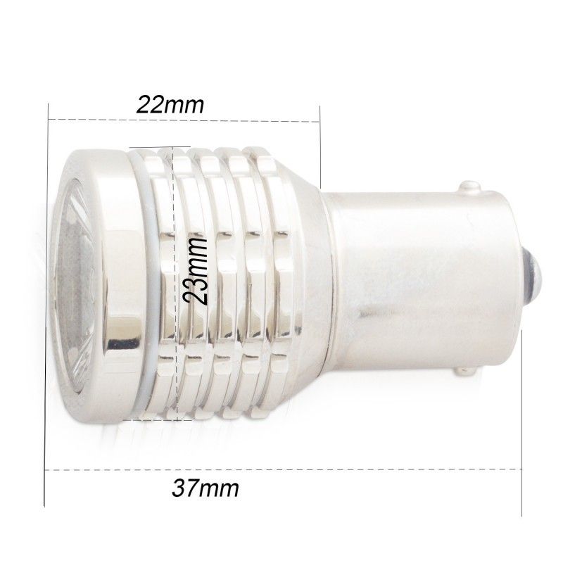 Backljuslampa CREE T6 Ba15s