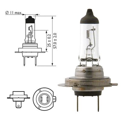 OSRAM Glödlampa H7 55W Original