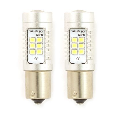 Led diod Ba15s 1156 21 smd dioder 2-pack