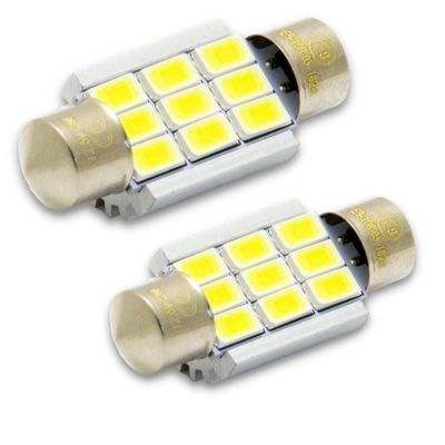 E-märkt LED Spollampa C5W med Canbus 2-pack
