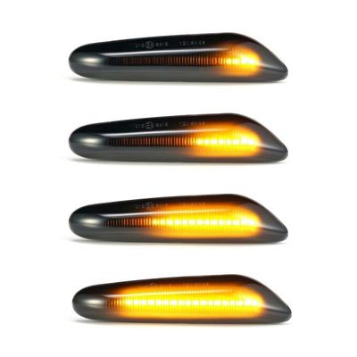 Dynamisk blinkers tonad lins till BMW E46 E60 E87 E90