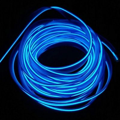 Glowstrip neon led slinga med cigg plugg 12V för dekoration 3 meter