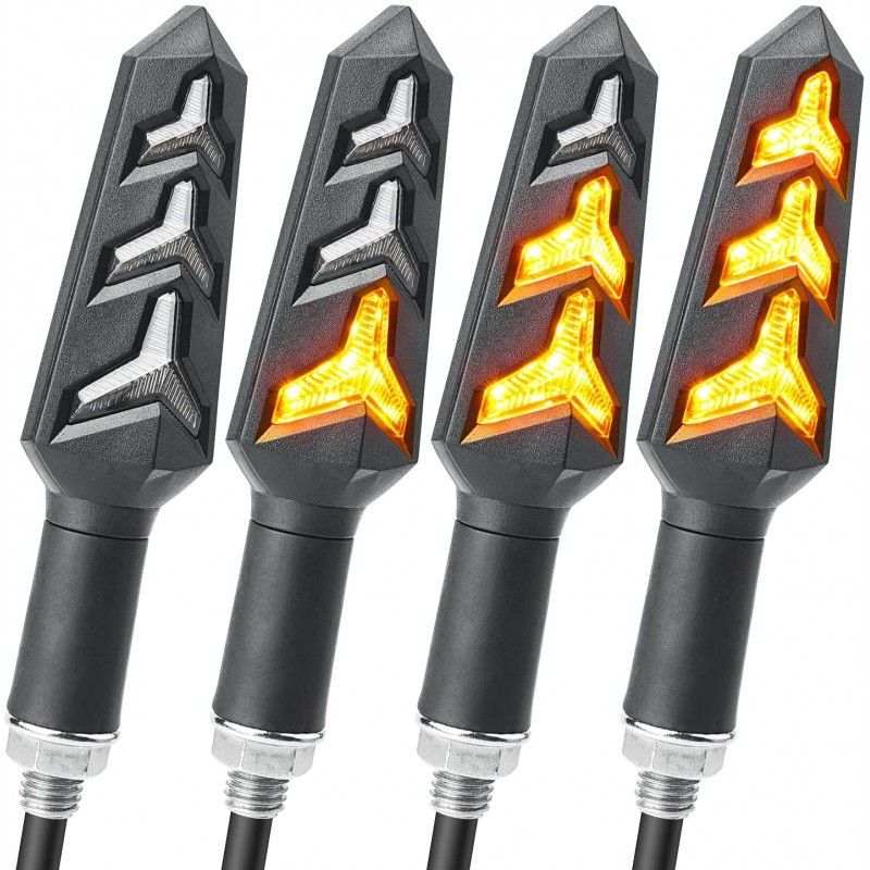 Dynamisk blinkers till Motorcykel Mod 2