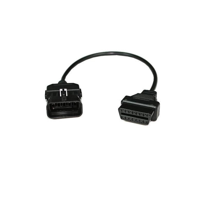 10 Pin till 16 Pin OBD2 kabel till Opel Vauxhall