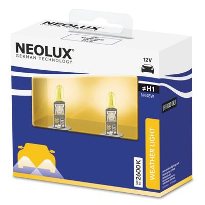 H1 halogenlampor 55W Weather Light