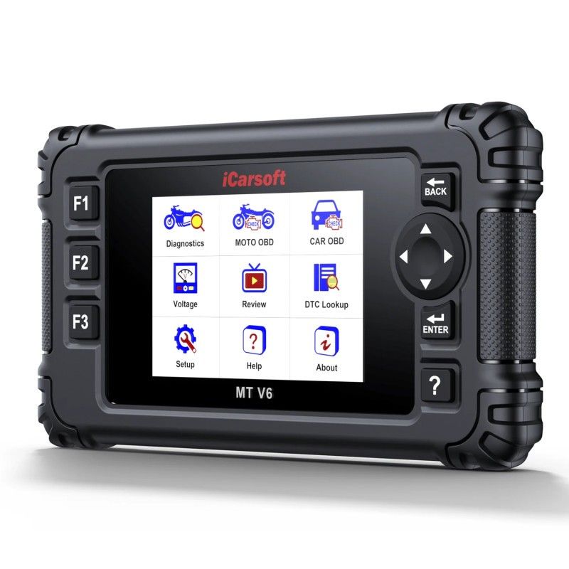 iCarsoft MC felkodsläsare Motorcyckel MT V6 - Honda