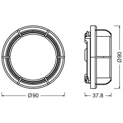 LEDriving Ledcap7 Skyddslock