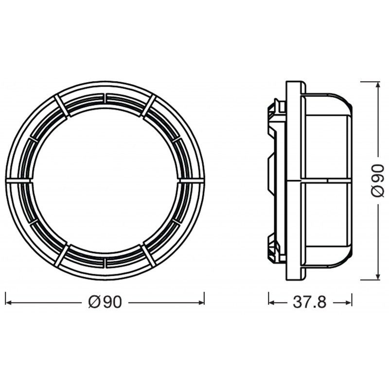 LEDriving Ledcap7 Skyddslock