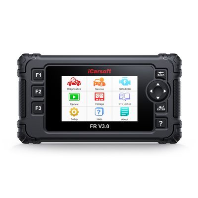 iCarsoft FR V3.0 2025 – Felkodsläsare OBD2 Diagnosverktyg för Franska & Italienska Bilar
