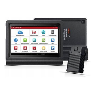 LAUNCH X431 V+ PRO 5.0 Diagnosverktyg – 10,1” OBD2 Scanner med Topologi, ECU-kodning och 55+ Servicefunktioner
