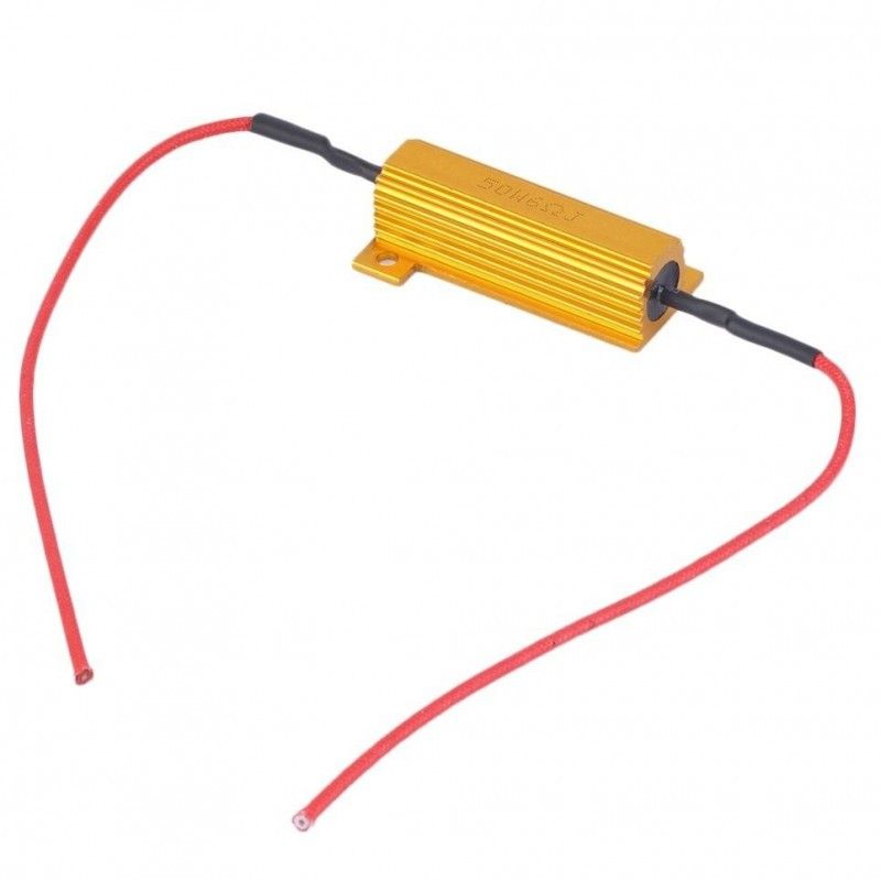 Effektmotstånd Resistor problemlösare 50W 6Ohm 2-pack